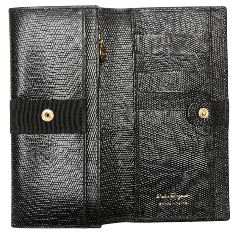 Salvatore Ferragamo Vara Ribbon Leather Wallet