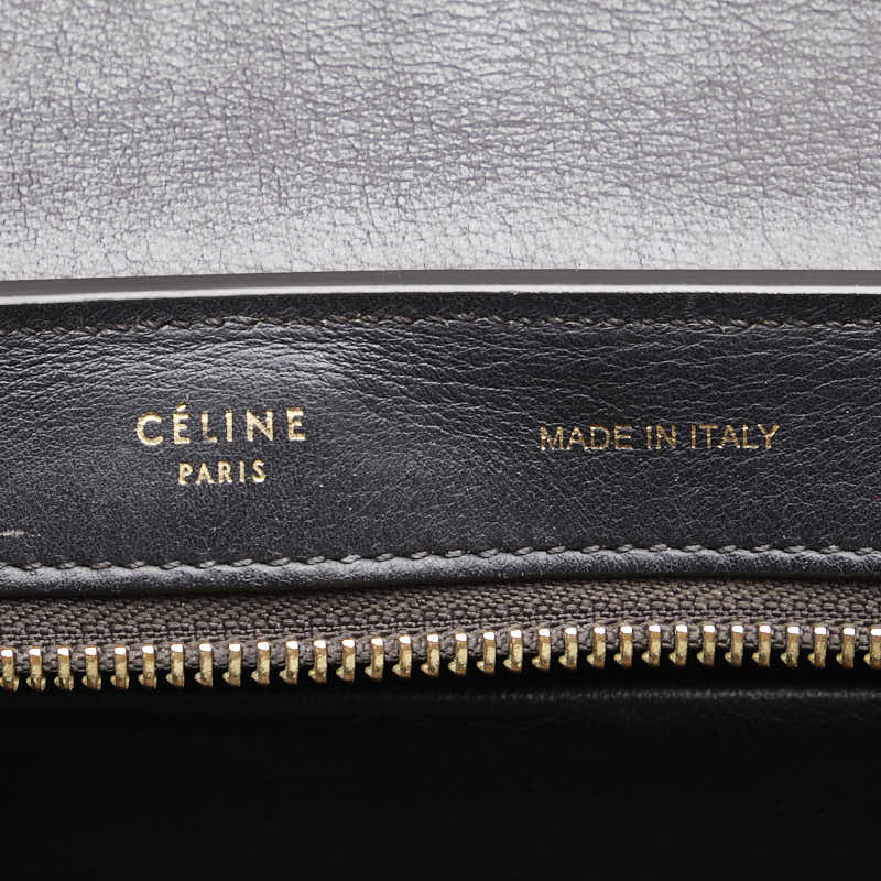 Celine Trapeze Leather Handbag