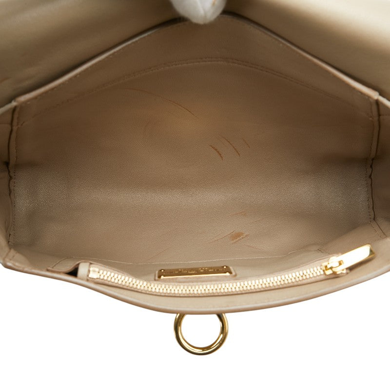 Salvatore Ferragamo Leather Gancini Shoulder Bag