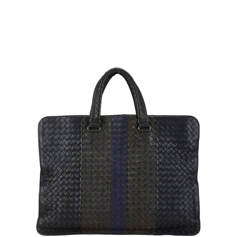 Bottega Veneta Intrecciato Leather Business Bag