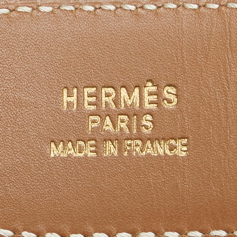 Hermes Constance H Belt Brown