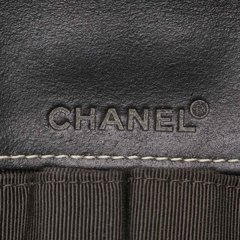 Chanel Denim Coco Mark Chain Shoulder Bag