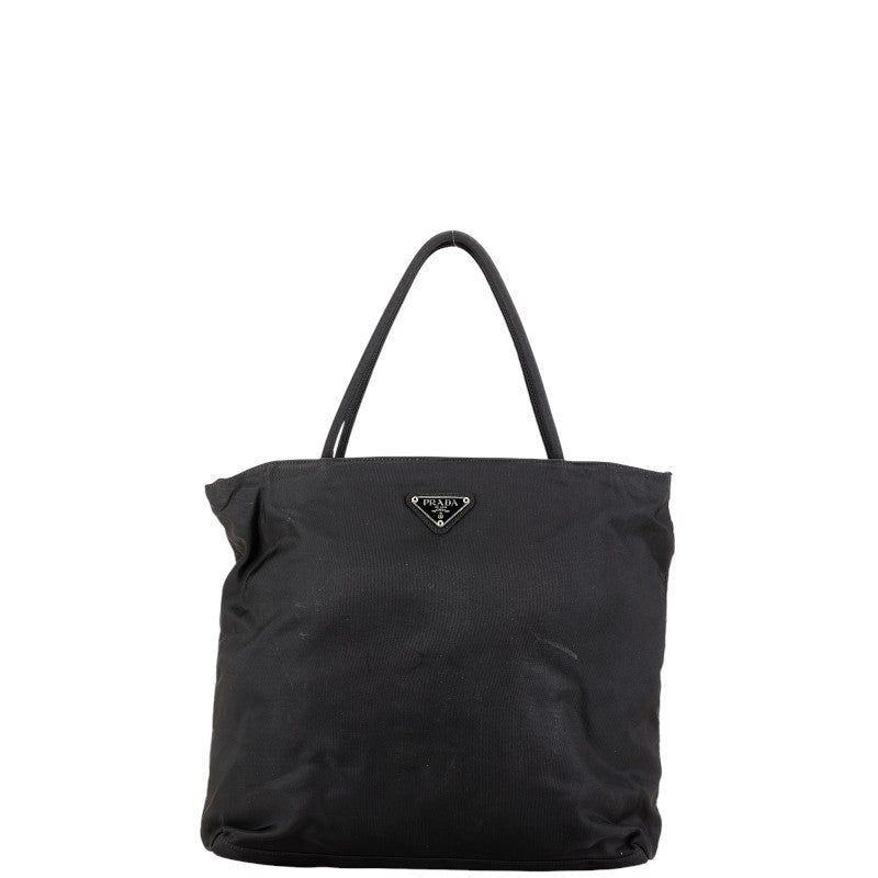 Prada Nylon Triangle Logo Tote Bag B7699