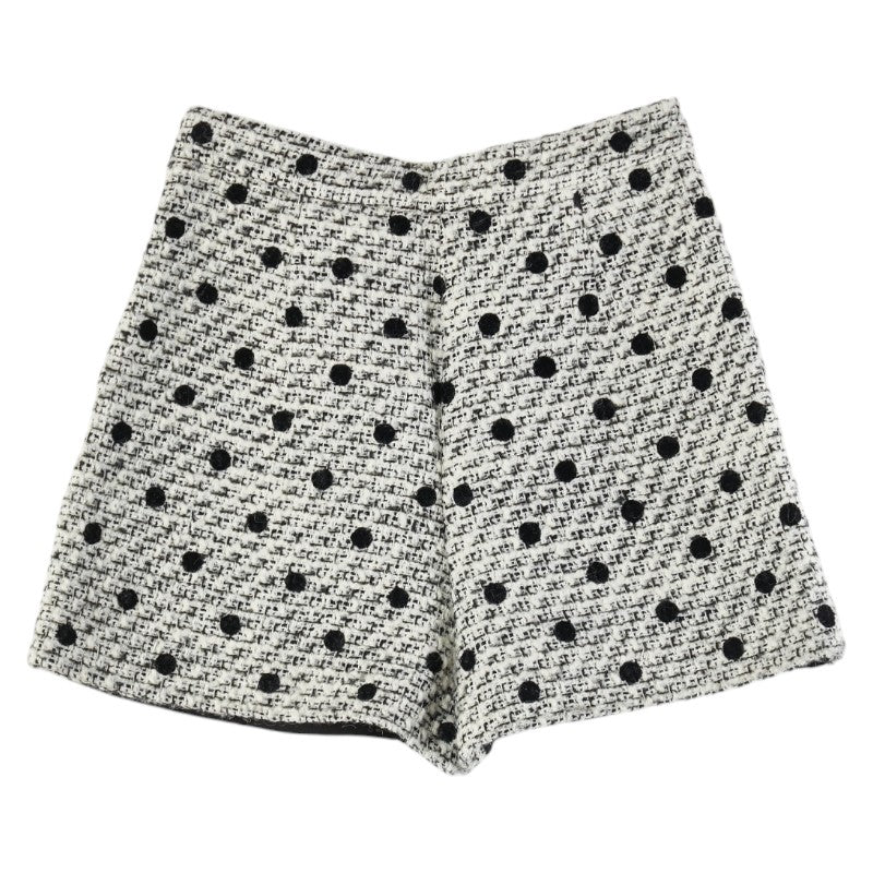 Valentino Wool Acrylic Dot Culottes Shorts