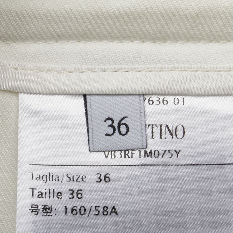 Valentino Cotton Nylon Shorts White