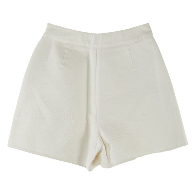 Valentino Cotton Nylon Shorts White