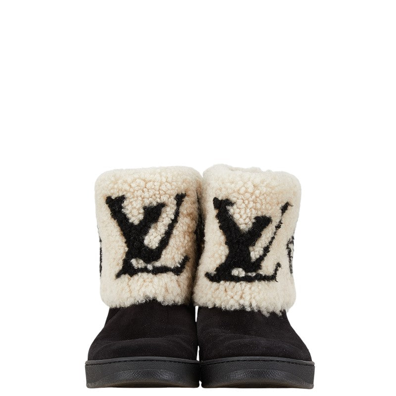 Louis Vuitton Snowdrop Suede Ankle Boots