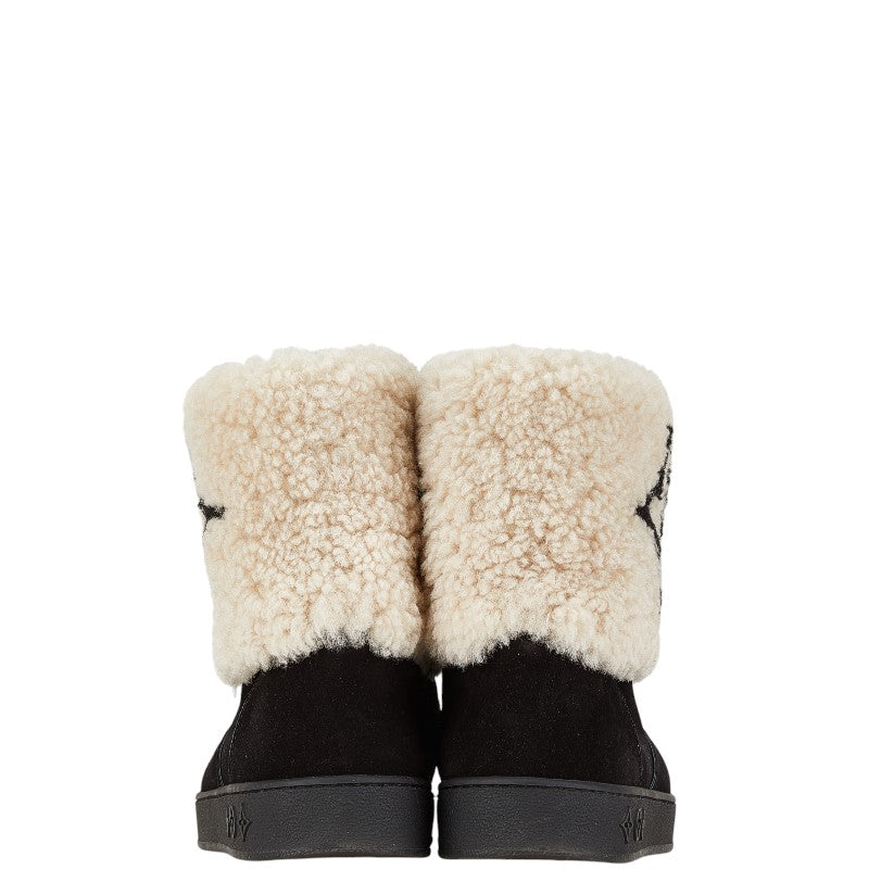 Louis Vuitton Snowdrop Suede Ankle Boots