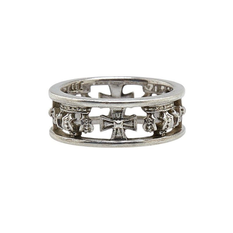 Justin Davis Silver Medieval Wedding Ring