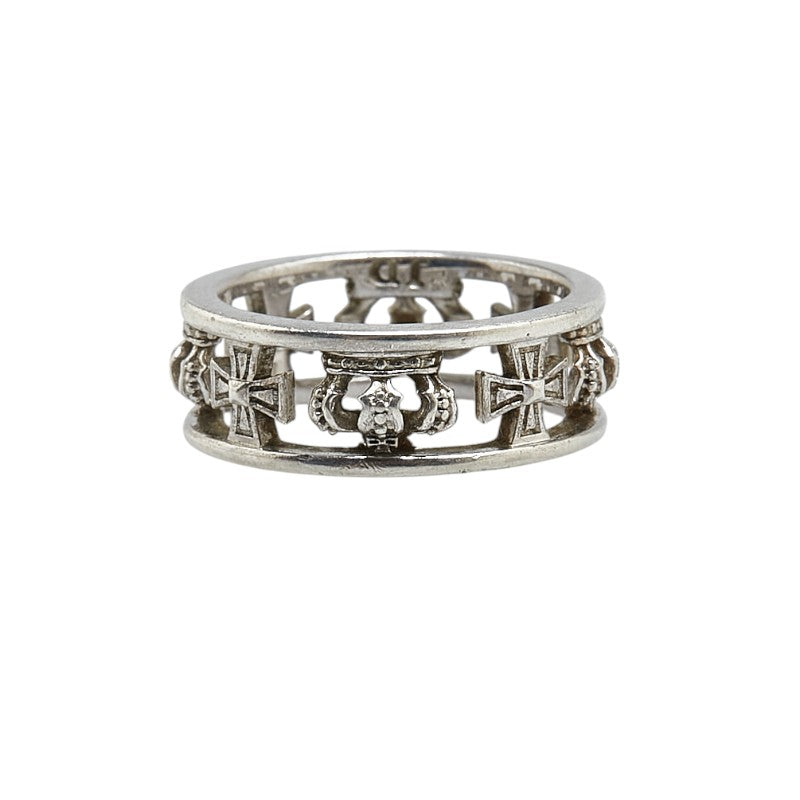 Justin Davis Silver Medieval Wedding Ring