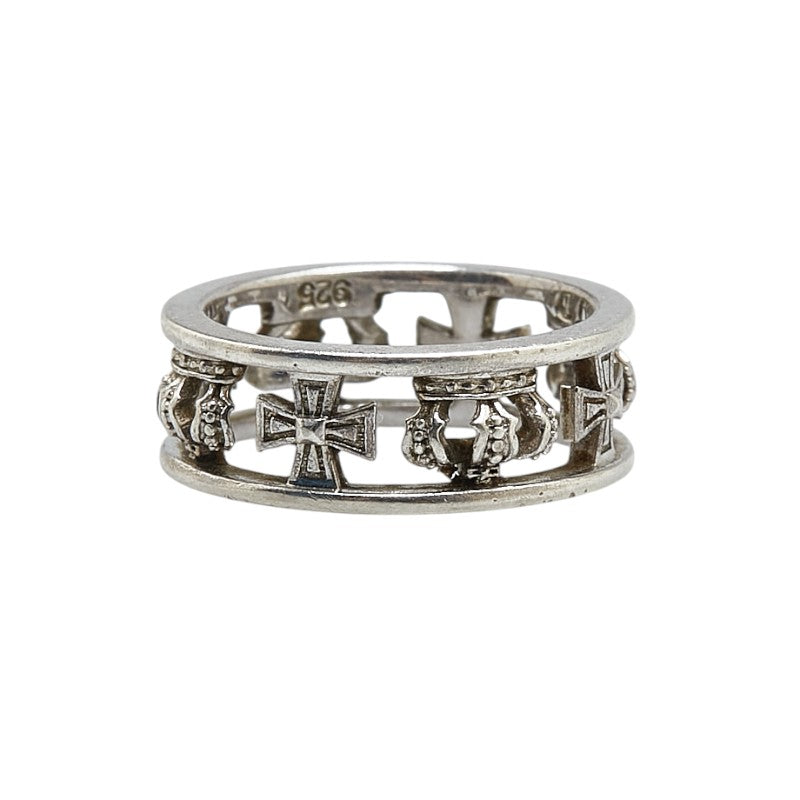 Justin Davis Silver Medieval Wedding Ring