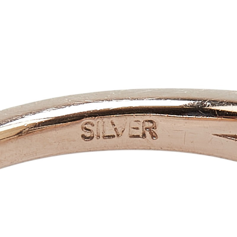 SV925 Silver Crossline Ring