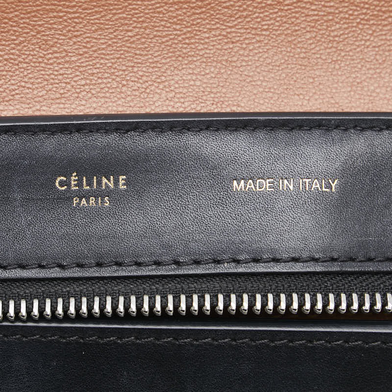 Celine Trapeze Leather Suede Handbag