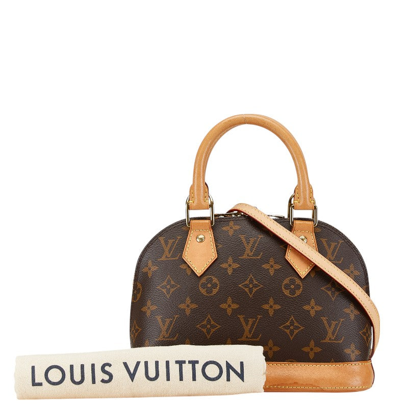 Louis Vuitton Alma BB Handbag Brown