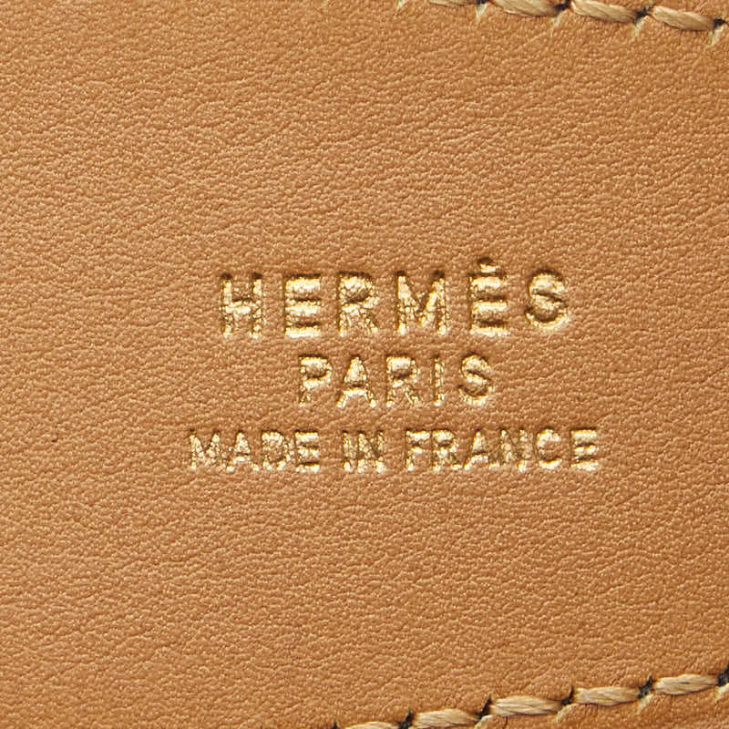 Hermes Chaine d'Ancre Leather Belt Black Gold