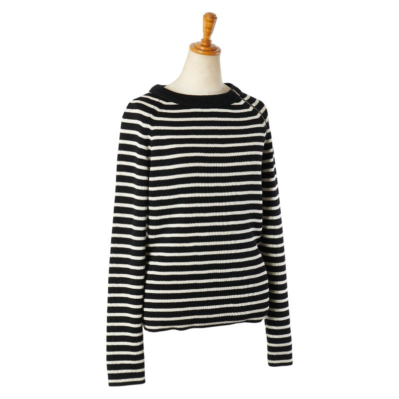 Yves Saint Laurent Cotton Wool XS Knit Sweater