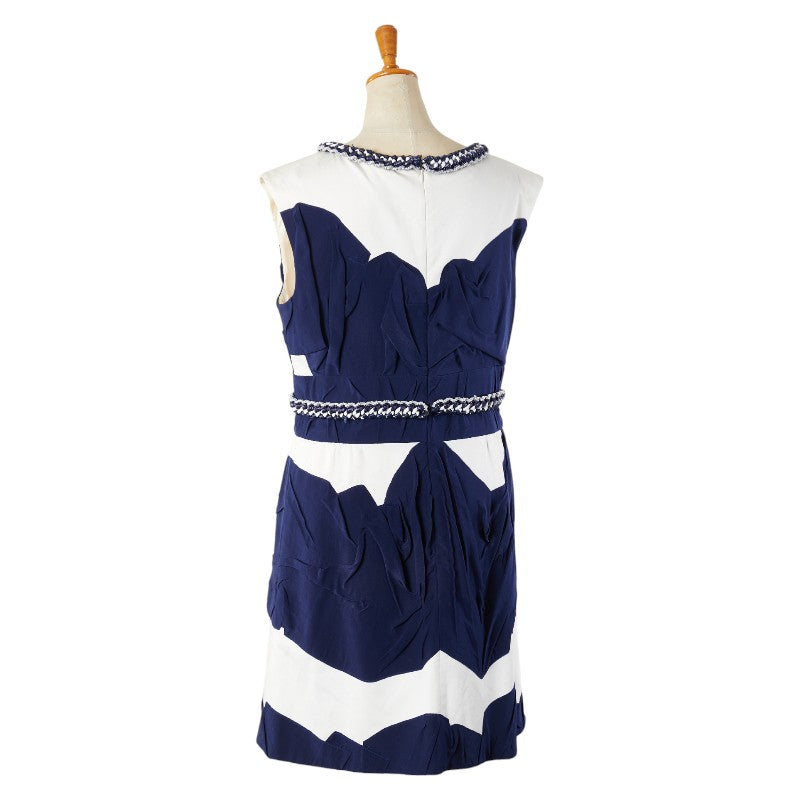 Chanel Silk Cotton Sleeveless Dress