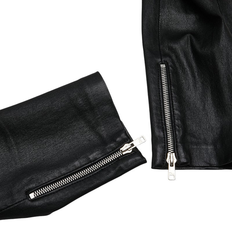 Dior Lambskin Skinny Pants Black Women