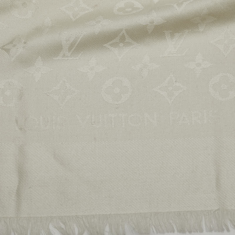 Louis Vuitton Silk Wool Monogram Stole M71330