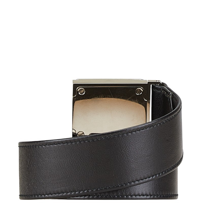 Chanel Vintage Coco Mark Leather Belt