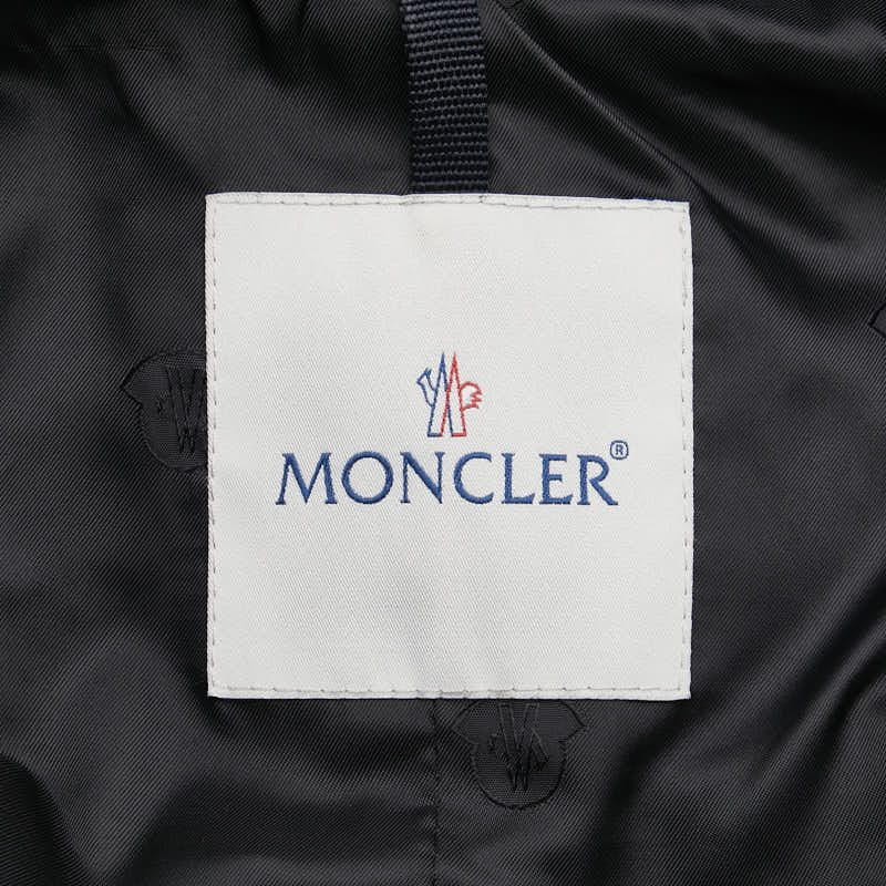 Moncler Women's Trench Coat Black Polyester