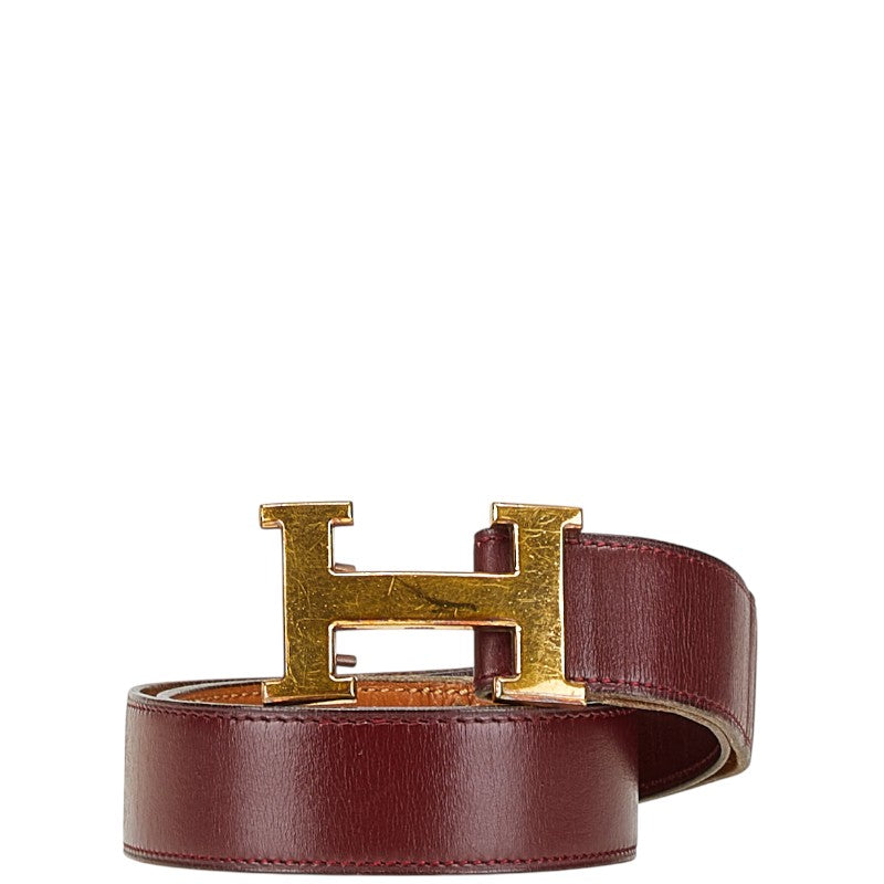 Hermes ConstanceH Box Calf Belt