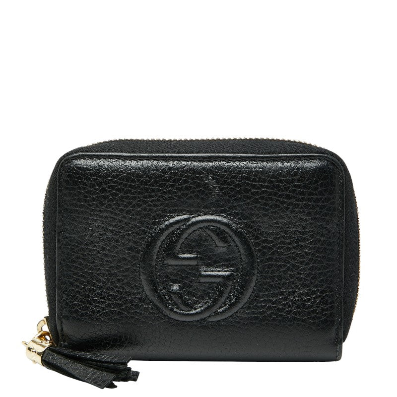 Gucci Soho Interlocking G Leather Coin Case