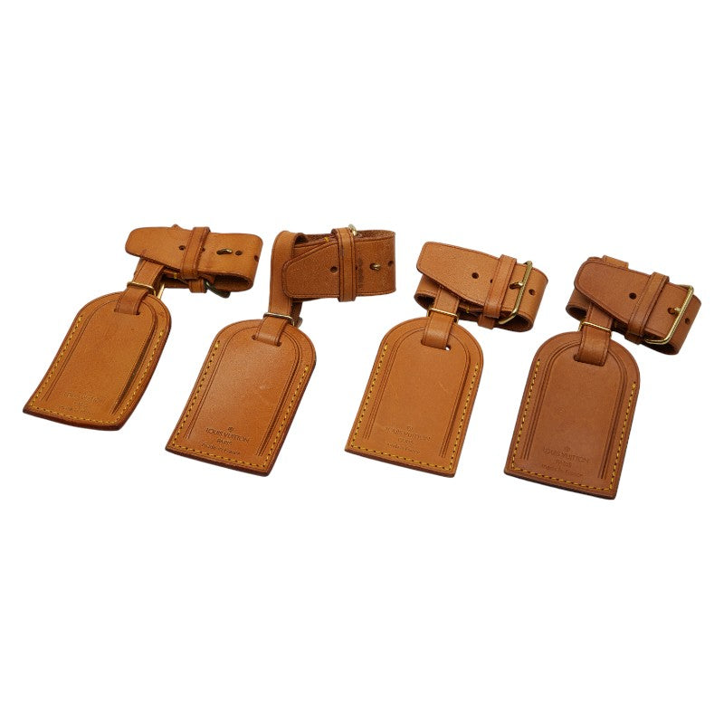 Louis Vuitton Poignet Name Tag Leather Accessory Set