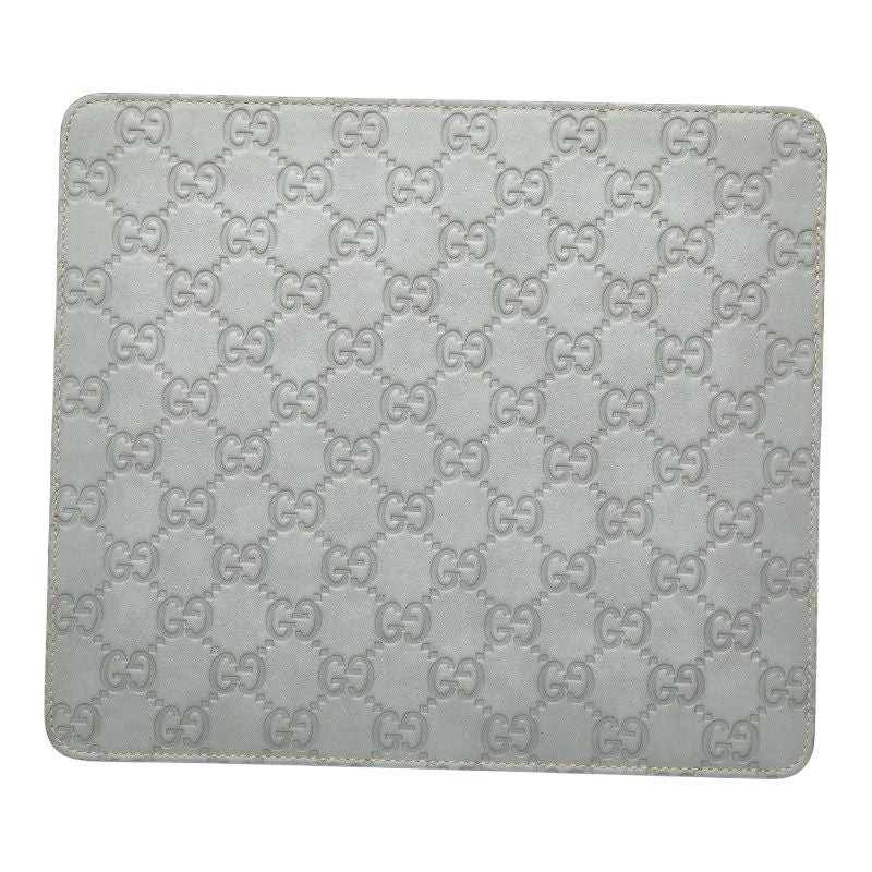 Gucci GG Logo Guccissima Leather Mouse Pad