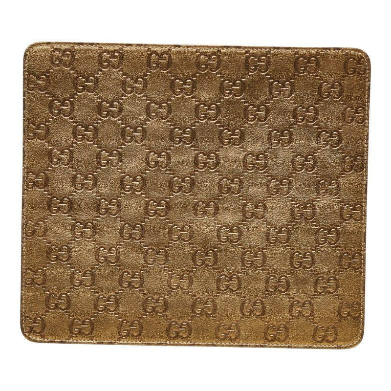 Gucci GG Logo Guccissima Leather Mouse Pad