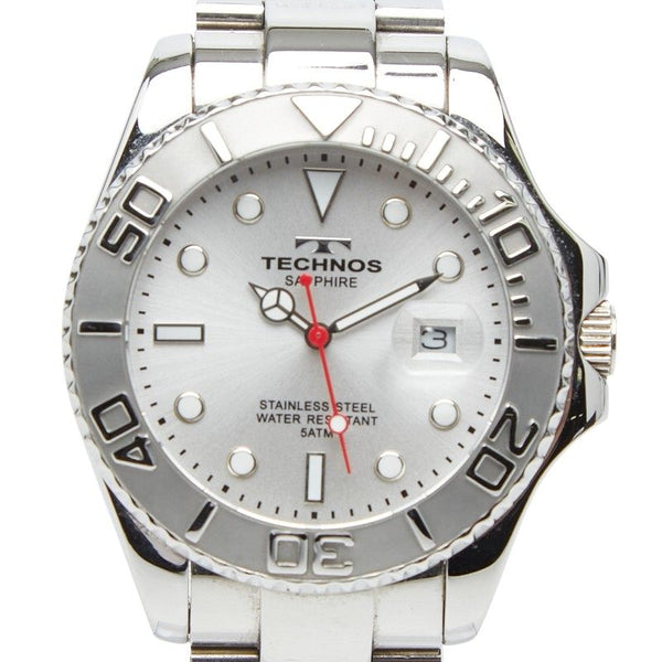 Technos Divers Stainless Steel Watch