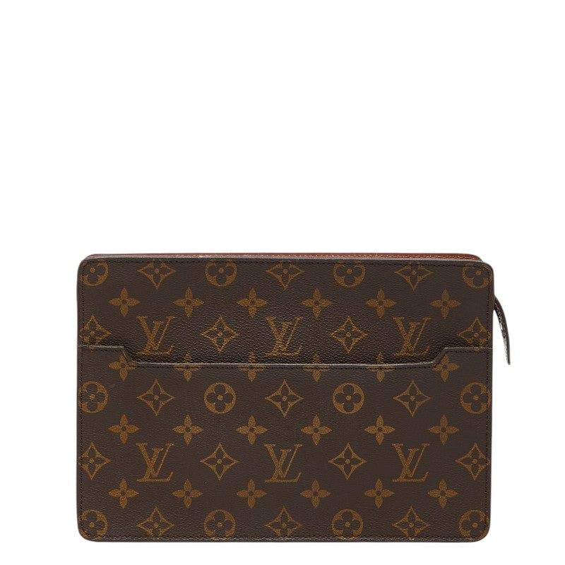 Louis Vuitton Pochette Homme Monogram Clutch Bag