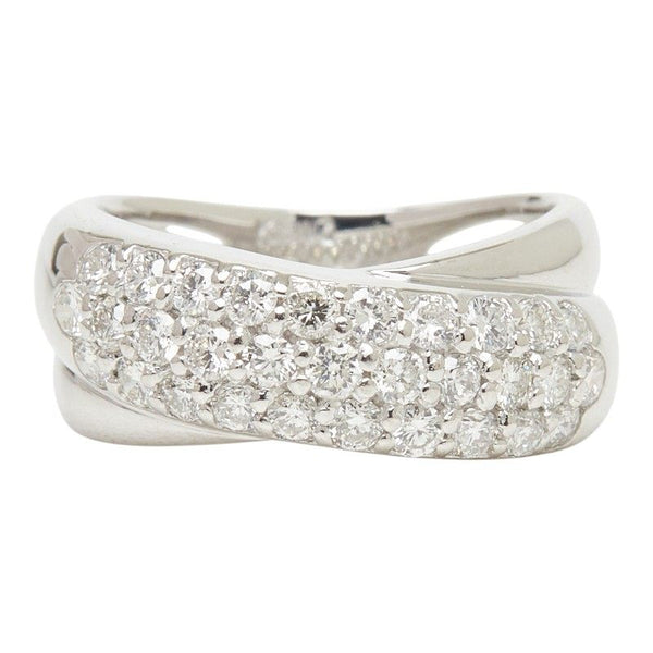 Ponte Vecchio Au750 White Gold Diamond Ring