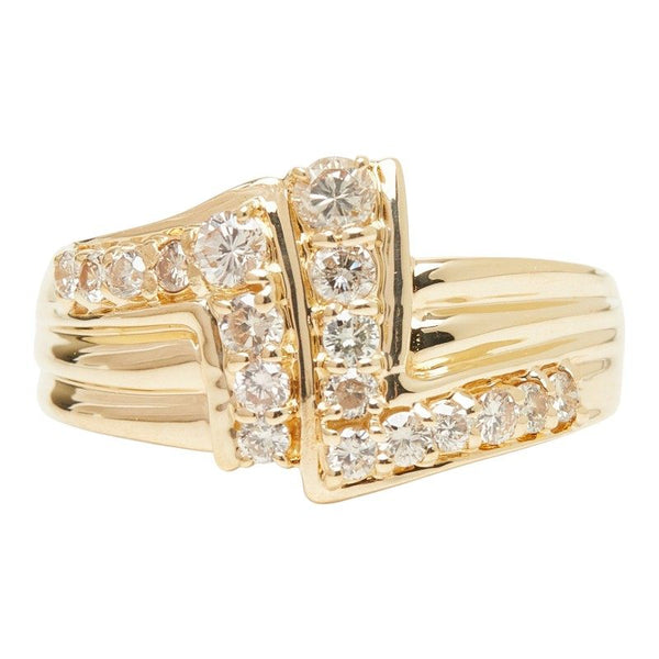 Au750 Diamond Ring