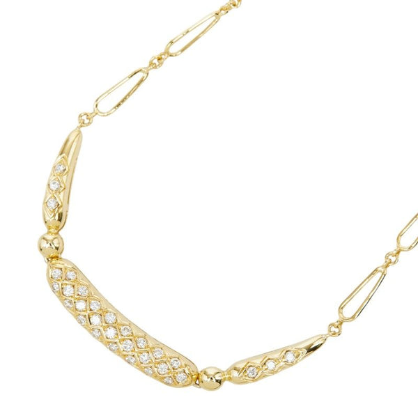Au750 Diamond Necklace