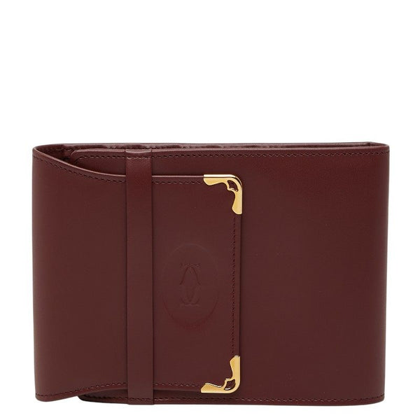 Cartier Must Line Leather Bifold Wallet