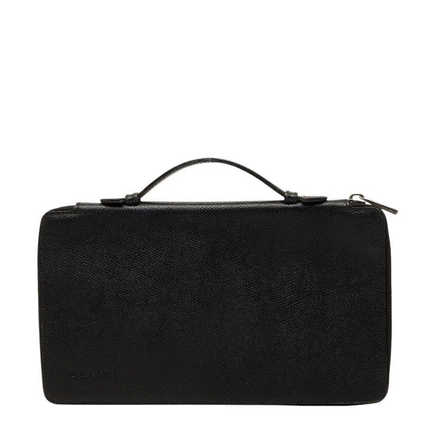 Celine PVC Leather Long Wallet Clutch Bag