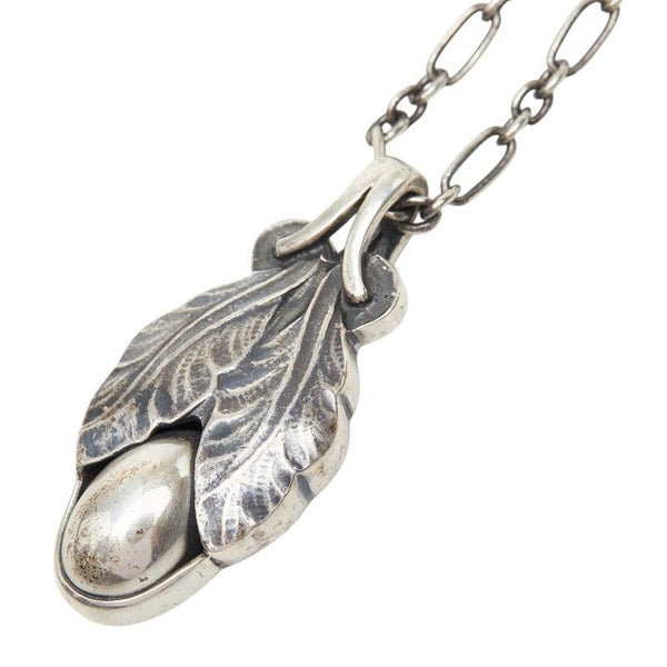 Georg Jensen Silver Pendant Necklace