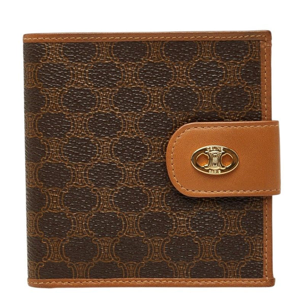 CELINE Macadam PVC Leather Wallet