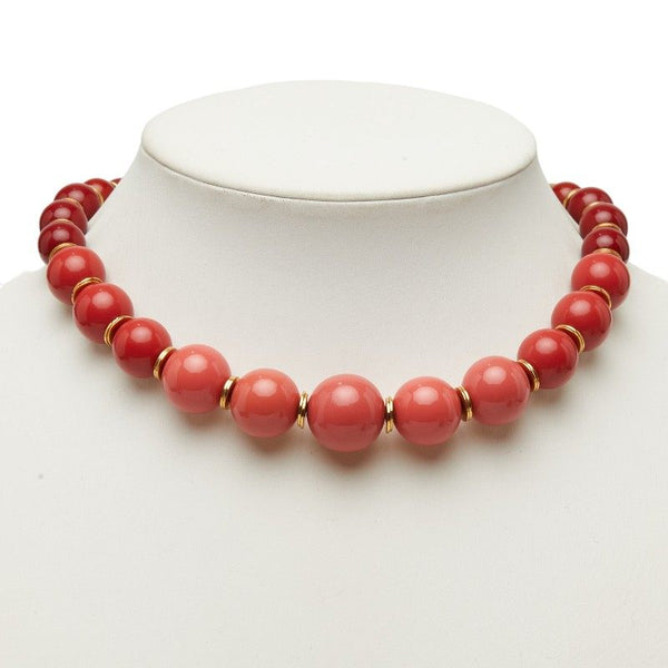Saint Laurent Sphere Beads Necklace