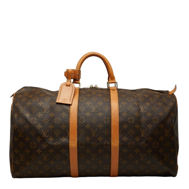 Louis Vuitton Keepall 55 Monogram Boston Bag