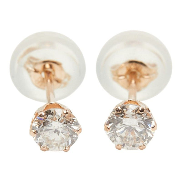 Au750 Diamond Earrings