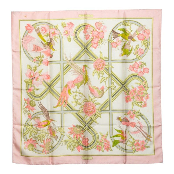 Hermes Carre90 Caraibes Silk Scarf