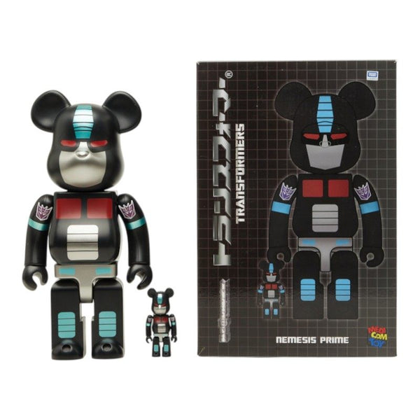 MEDICOM TOY BE@RBRICK TRANSFORMERS NEMESIS PRIME Figure