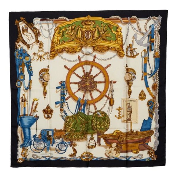 Hermes Carre90 Musee Silk Scarf