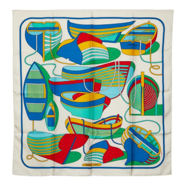 Hermes Carre90 THALASSA Silk Scarf