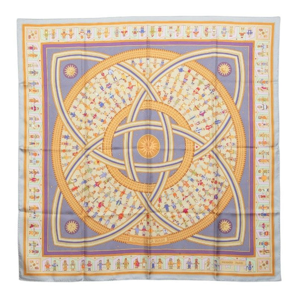 Hermes Donner La Main Silk Scarf