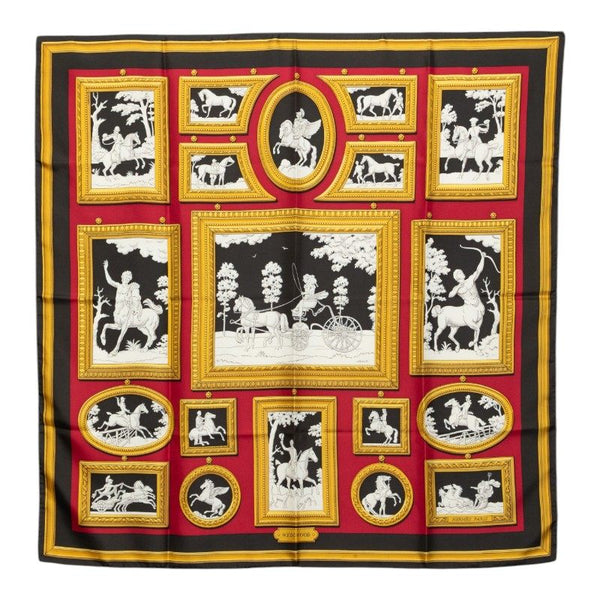 Hermes Carre90 WEDGWOOD Silk Scarf