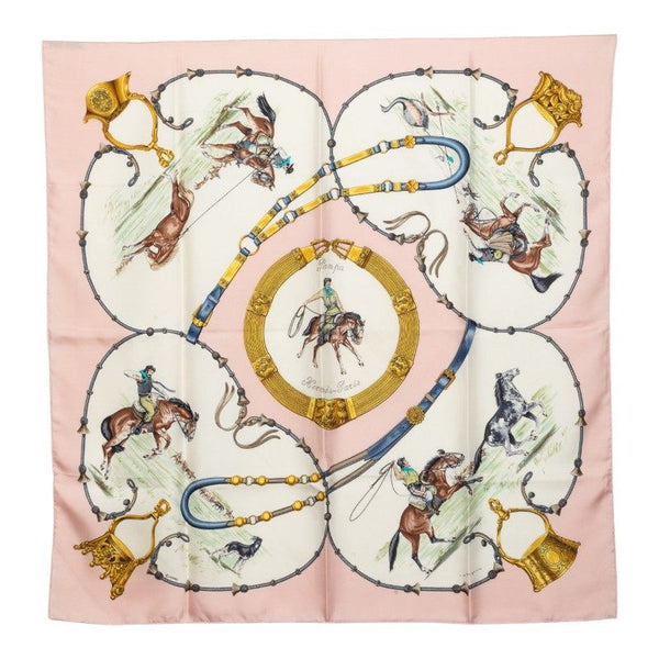 Hermes Carre90 Pampa Silk Scarf