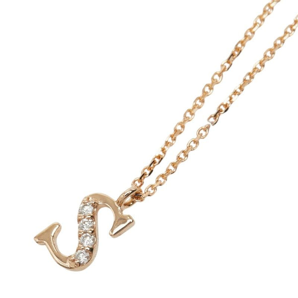Au750 Diamond S Necklace
